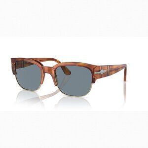 A0375Z Persol PO3319S - Tom XL (55 - 20) with Blue lenses and Brown frame